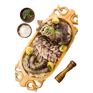 QG Той бешбармак "с жиликом"