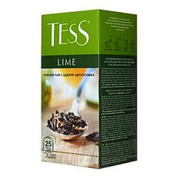 Чай Tess Lime зелёный, 25 пакетиков