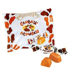 Конфеты ROSHEN ирис "Сливки-ленивки"  500 г.