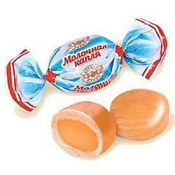 Карамель Roshen "Молочная капля" 500 г.