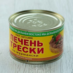 Печень трески 240 г.